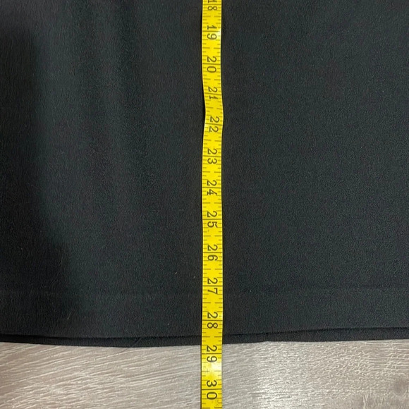 Vintage 70’s, 80’s Wool Skirt and Jacket Set Suit Black Velvet Appliqués - Picture 6 of 16